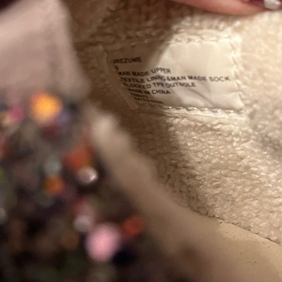 Steve Madden Rezume Glitter Sneakers-Girls Size 5 - Picture 8 of 9